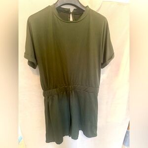 Green Short Sleeve Relaxed Fit T-Shirt
